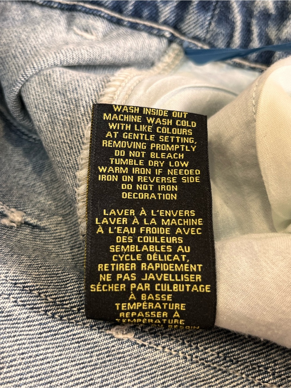 House of Harlow 1960 Rhinestone Diamond Wide Leg Jeans Size 28 - Picture 10 of 10